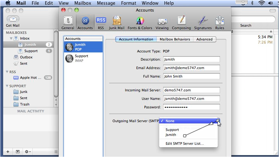 How to check if mail server is working