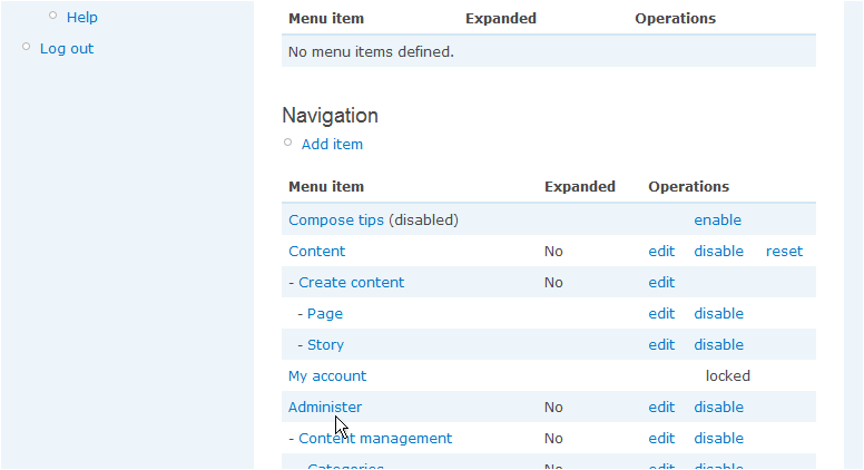 How To Manage Menus In Drupal - Kualo Limited