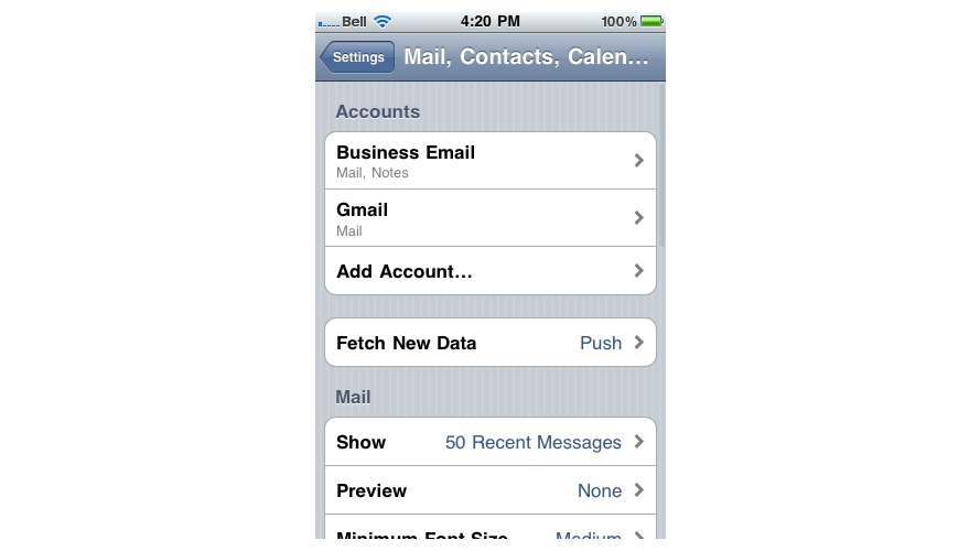 How To Change Your Email Password In Iphone Settings