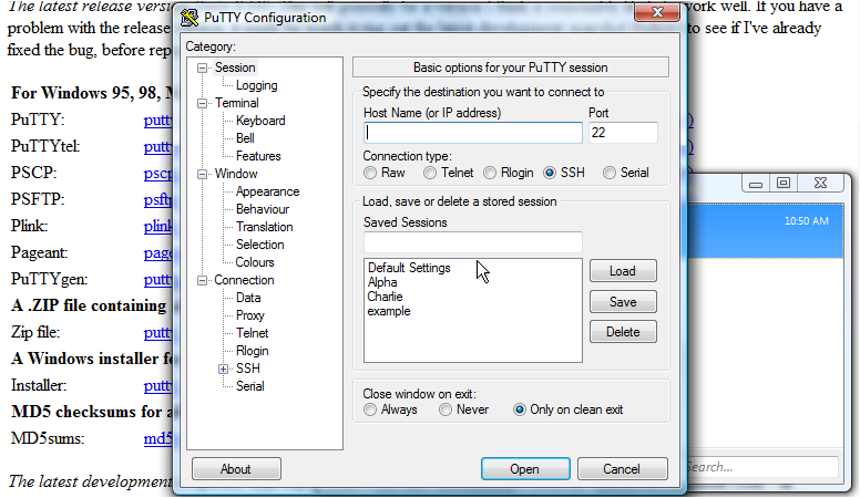 putty download for windows