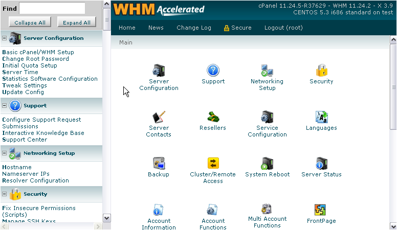 cpanel whm port