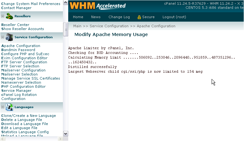 Apache Web Server Configuration File Example